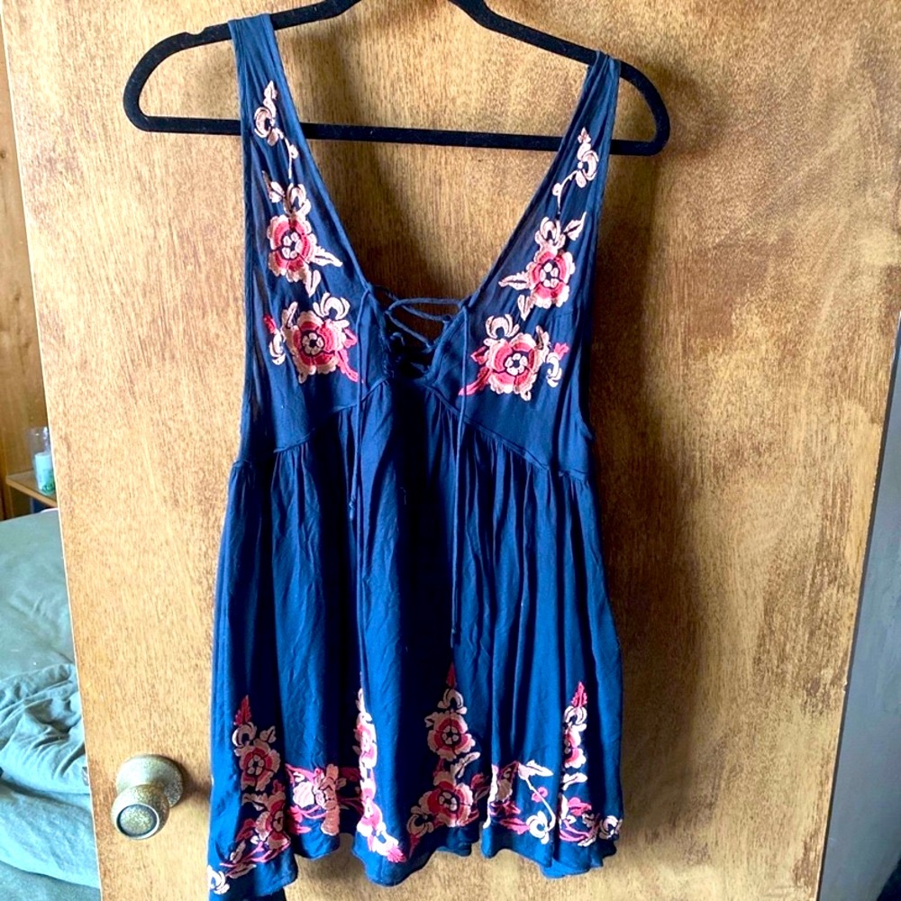 Free People Embroidered dress